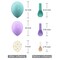 168 Pieces Unicorn Balloons Arch Garland Kit, Pink Purple Aqua Blue Confetti Latex Balloons for Unicorn Birthday Decorations for Girls Wedding Baby Shower Party Supplies